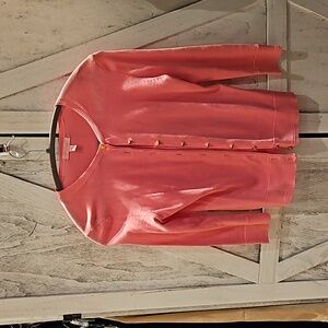 LILY PULITZER Women's vintage  💓 Pink cardigan size XS 🌷🌷🌷💕